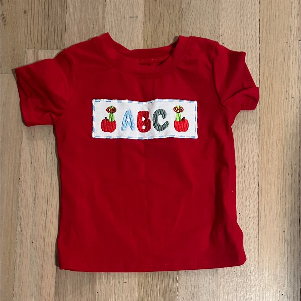 Red ABC Kids Shirt